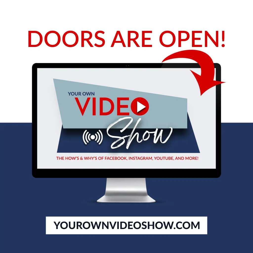 Graphic promoting “Your Own Video Show”